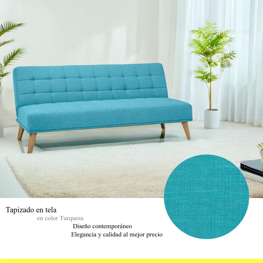 Modelo Versalles - Sofá Cama con Apertura Clic-Clac