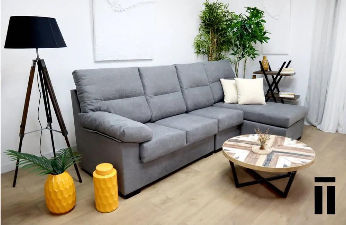 Sofá Cóndor de 4 Plazas con Chaiselongue