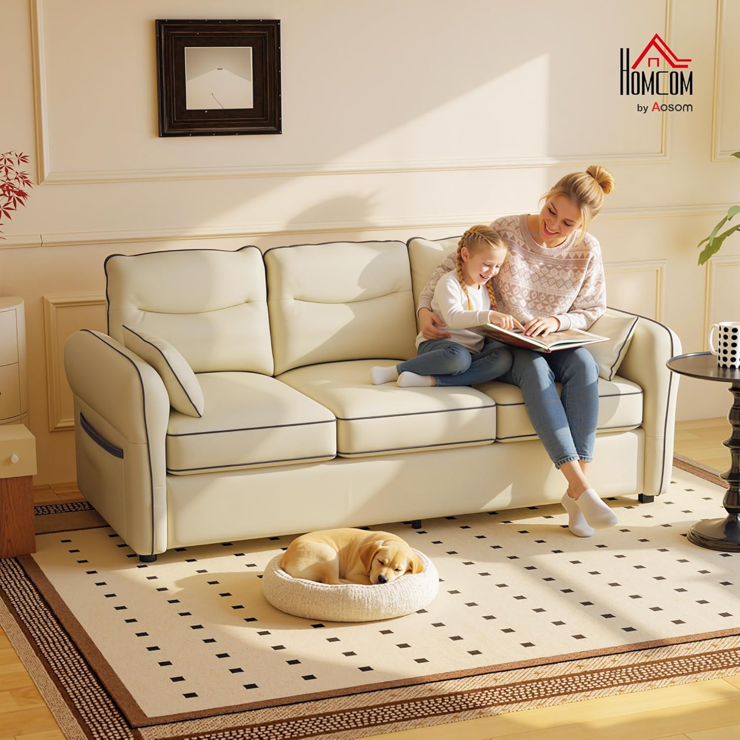 Sofá de 3 Plazas, Sofá de Salón Moderno