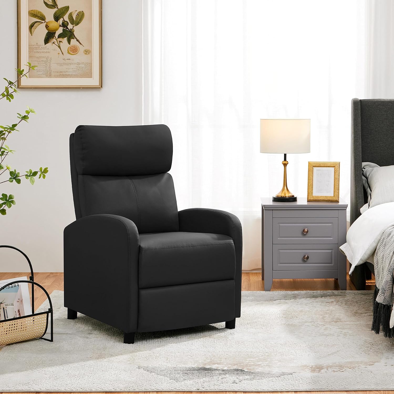 Sillón Relax Sofá Ajustable Butaca de Relajación